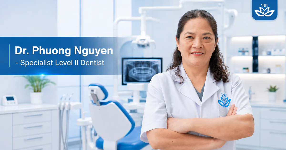 Meet Dr. Phuong Nguyen: Specialist Level II Odonto-Stomatology Expert in Hanoi